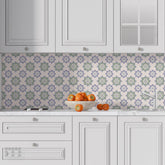 Mosaicowall DIY Peel and Stick Floor Tiles for Kitchen